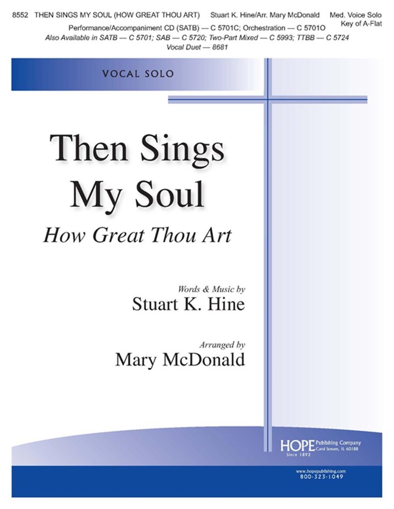 Then Sings My Soul (How Great Thou Art)
